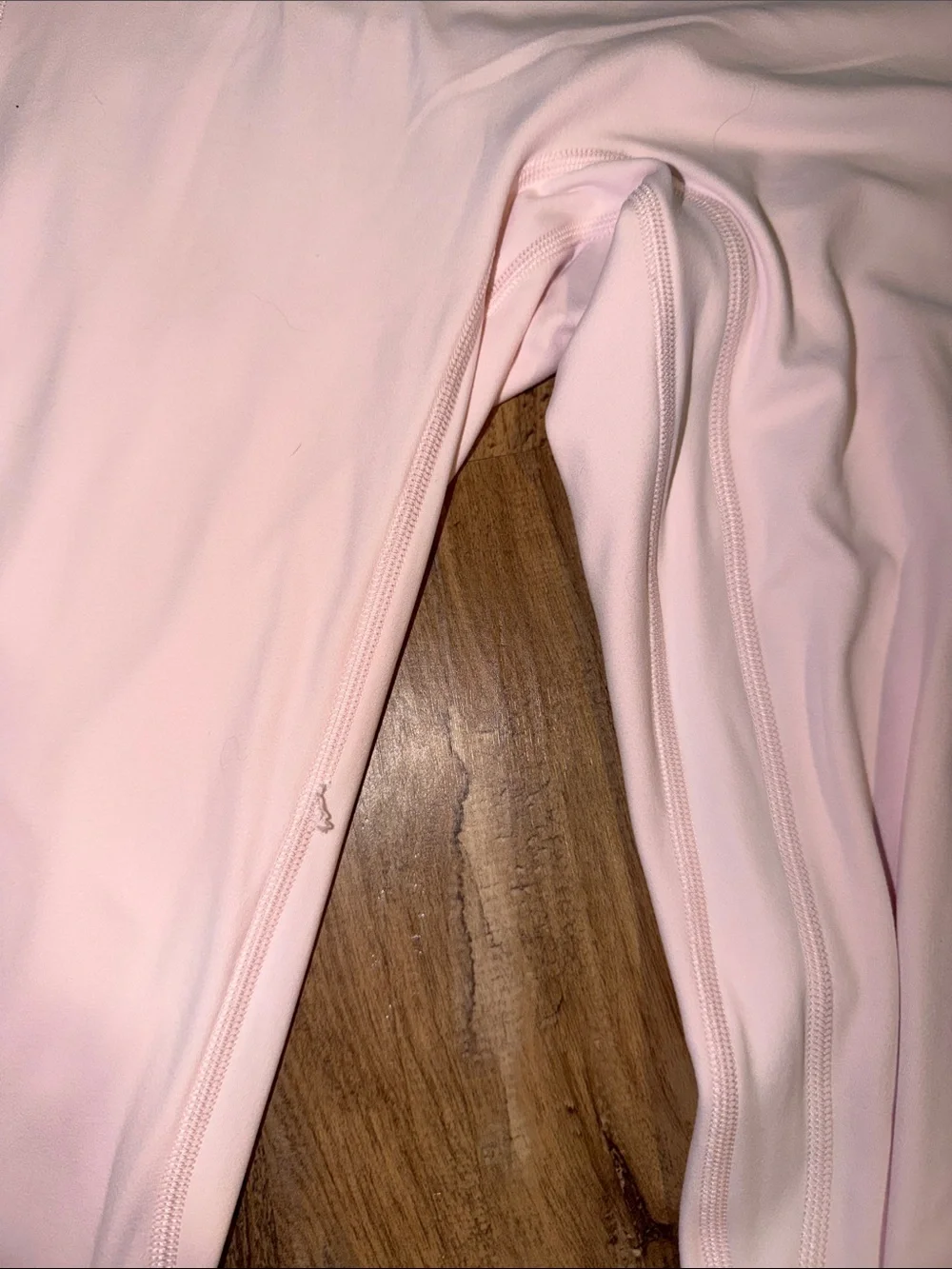 Lululemon light baby pink matching set